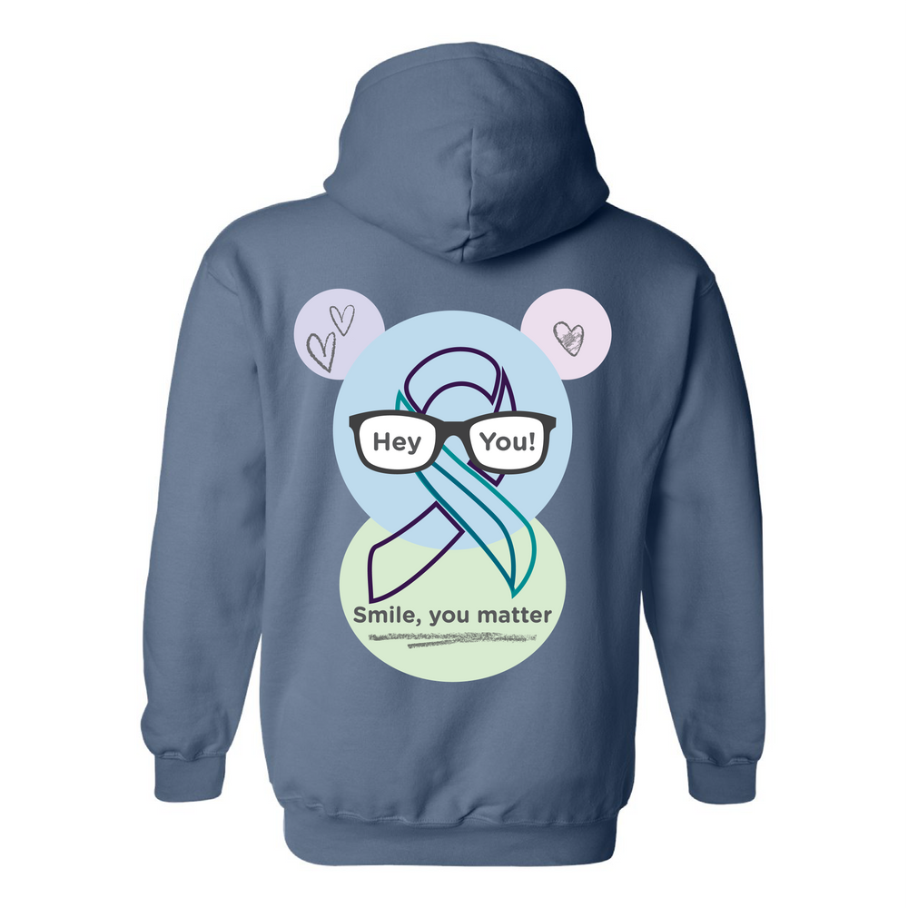 Smile, You Matter Hooded Sweatshirt