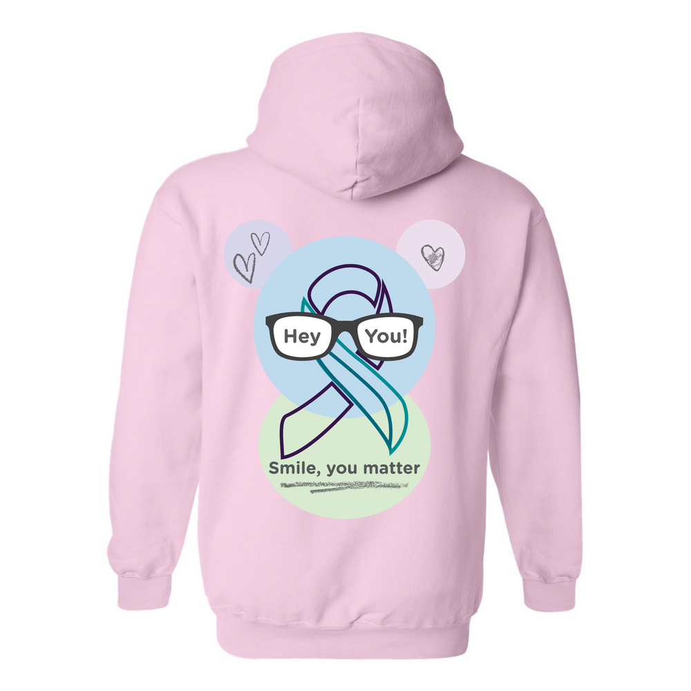 Smile, You Matter Hooded Sweatshirt