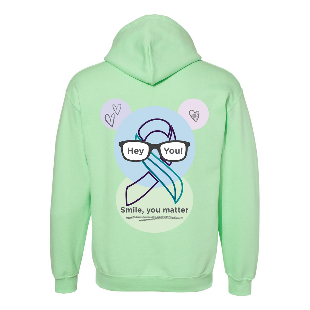 Smile, You Matter Hooded Sweatshirt