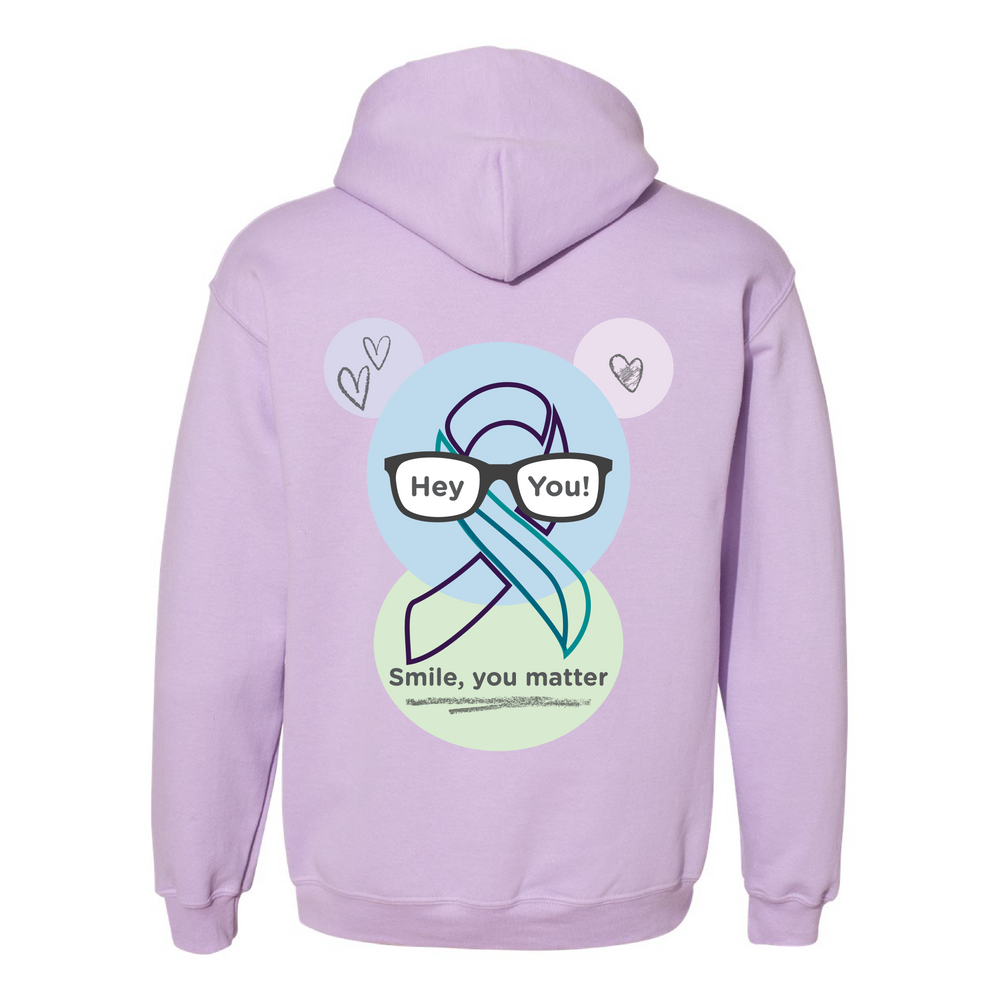 Smile, You Matter Hooded Sweatshirt