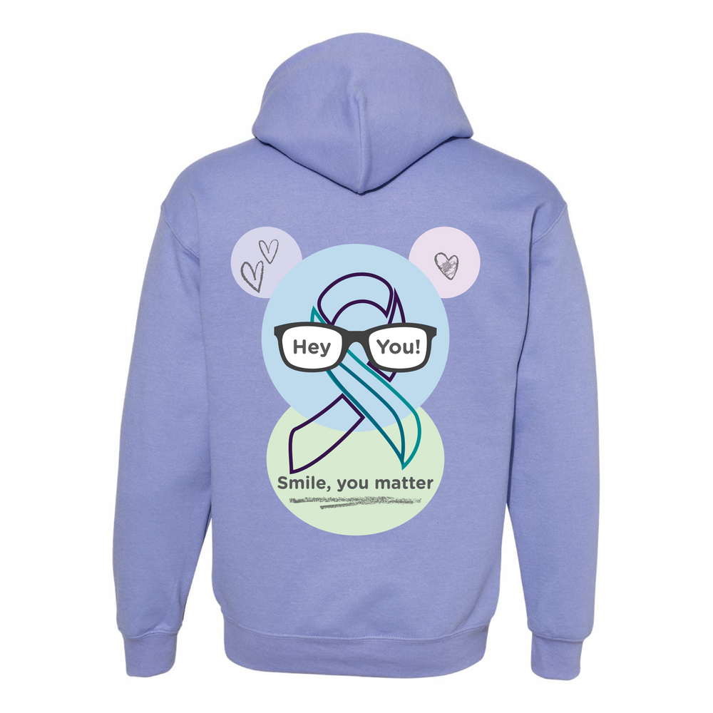 Smile, You Matter Hooded Sweatshirt