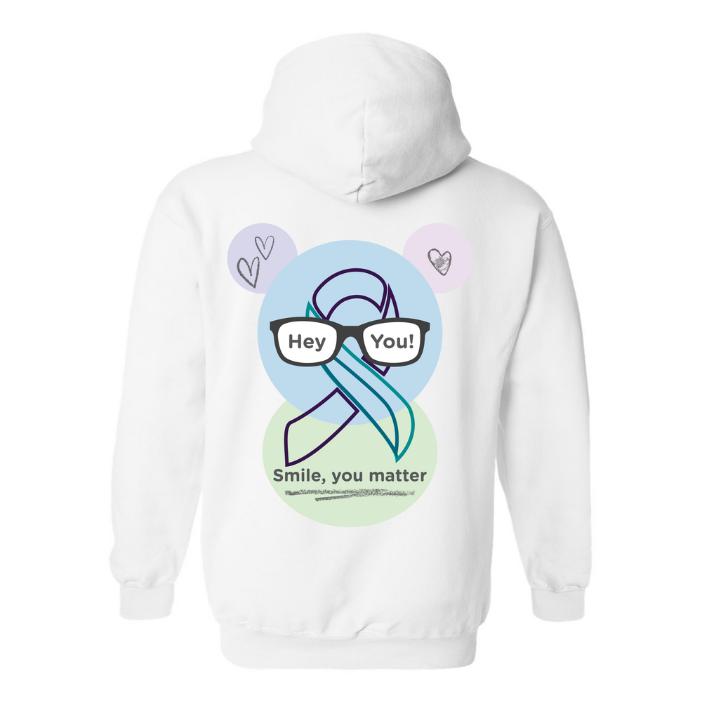 Smile, You Matter Hooded Sweatshirt