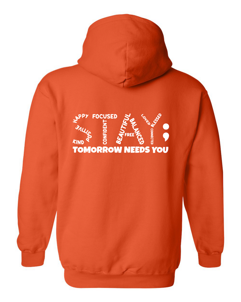 Tomorrow Needs You Hooded Sweatshirt