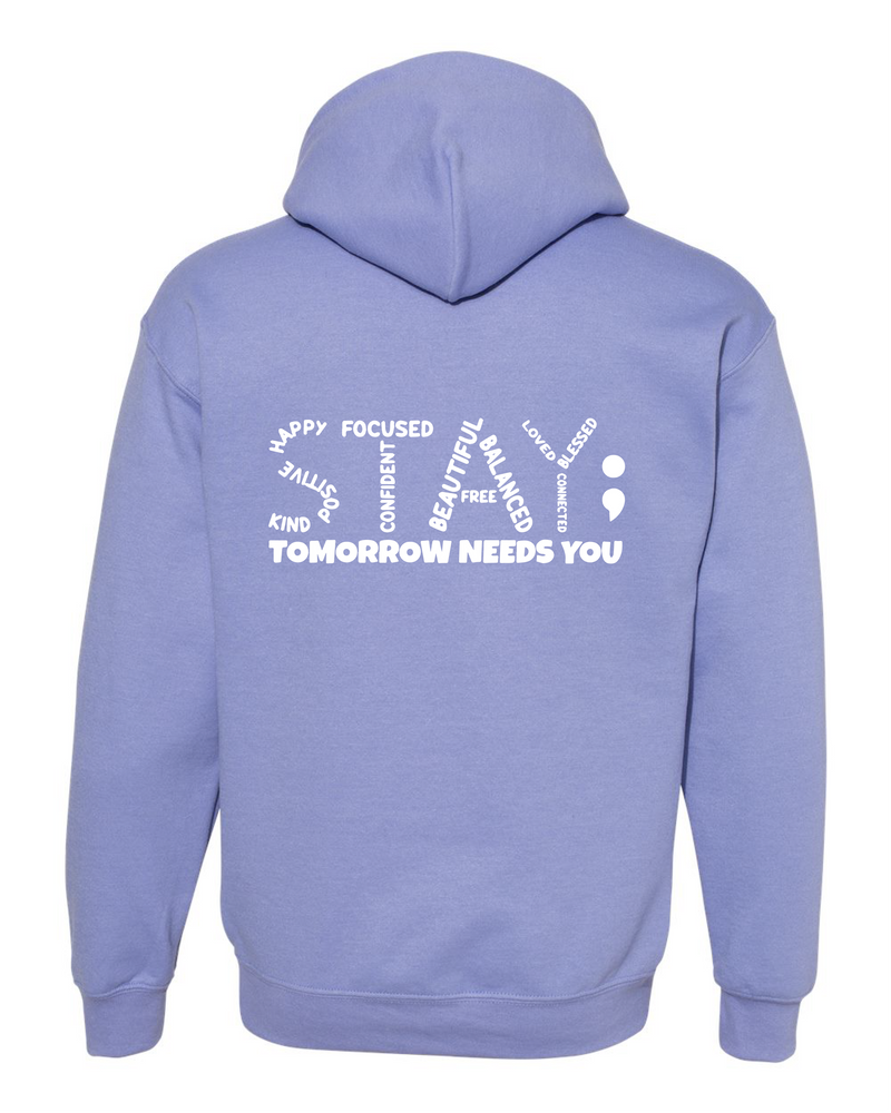 Tomorrow Needs You Hooded Sweatshirt