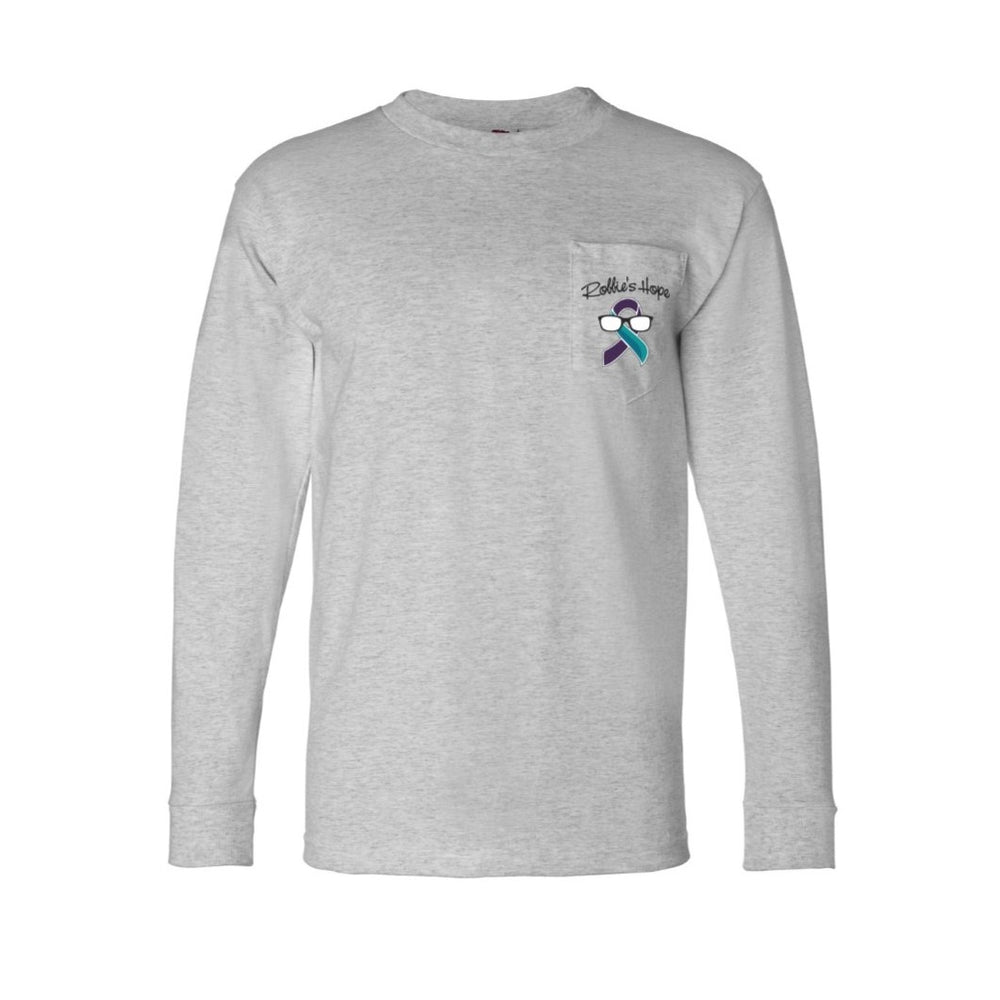 Men's Long Sleeve T-Shirt with a Pocket